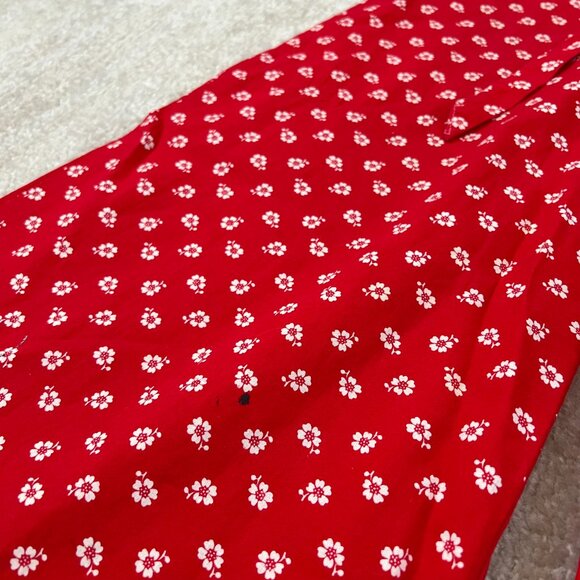 High Waist Wide Leg Floral Pants EU 36 - Picture 10 of 13